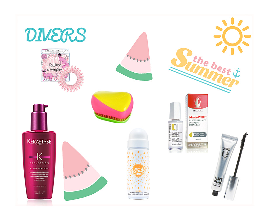 Mes produits pour l'été