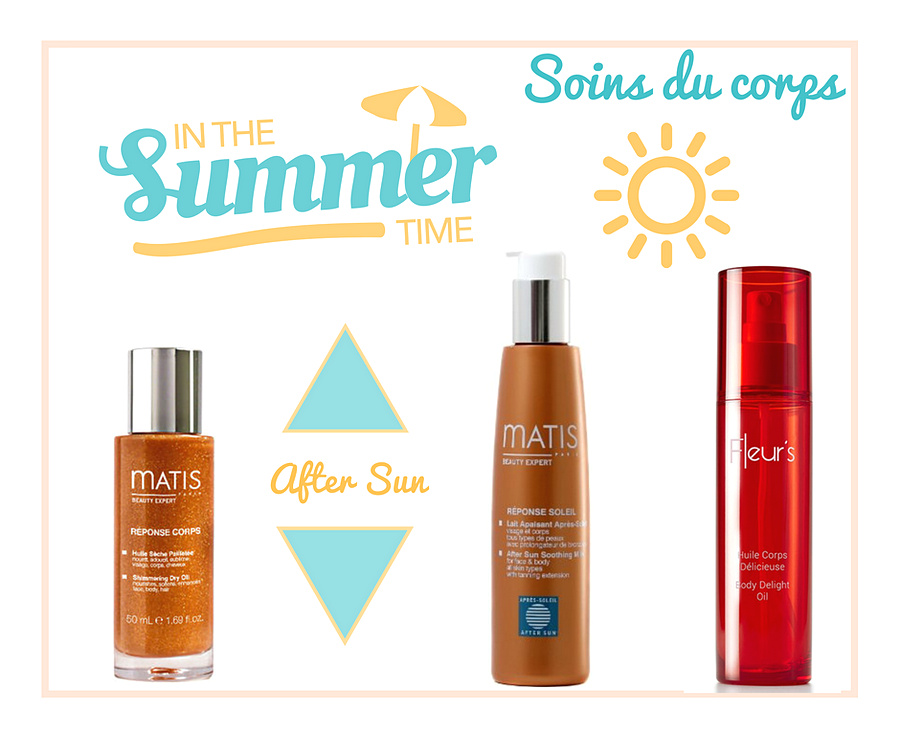 été mes huiles sèches et après soleil