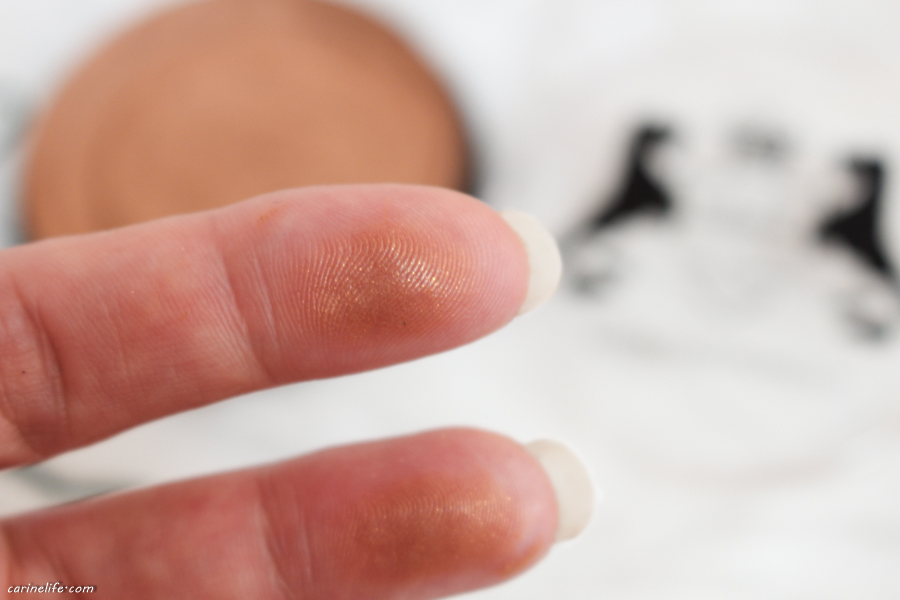 swatch poudre bronzante Revers