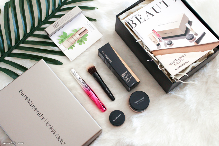 Ouverture et contenu Box Bareminals