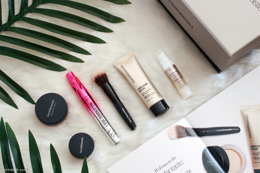 Box bareminerals contenu