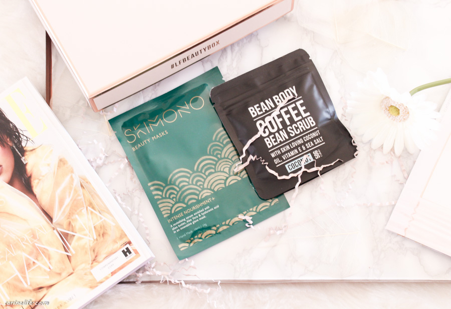 gommage bean body et masque Skimono