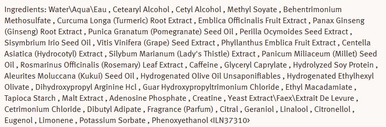 apres shampooing aveda invati composition