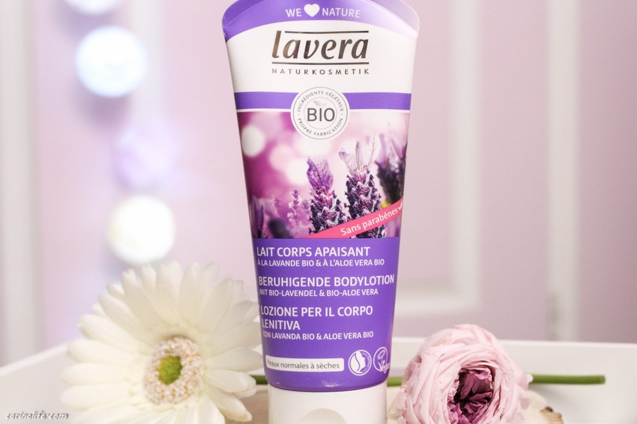 Lait pour le corps apaisant Lavera