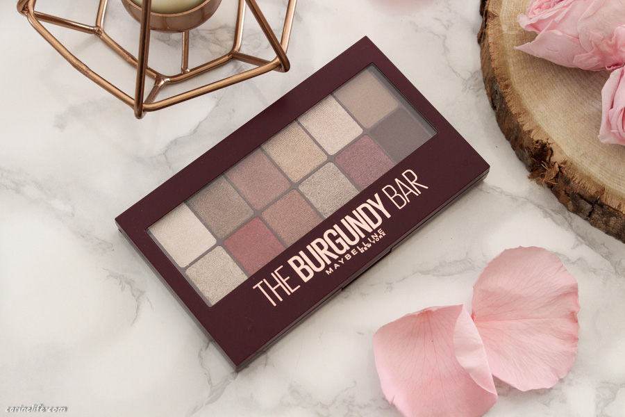 Palette maybelline the burgundy bar avis