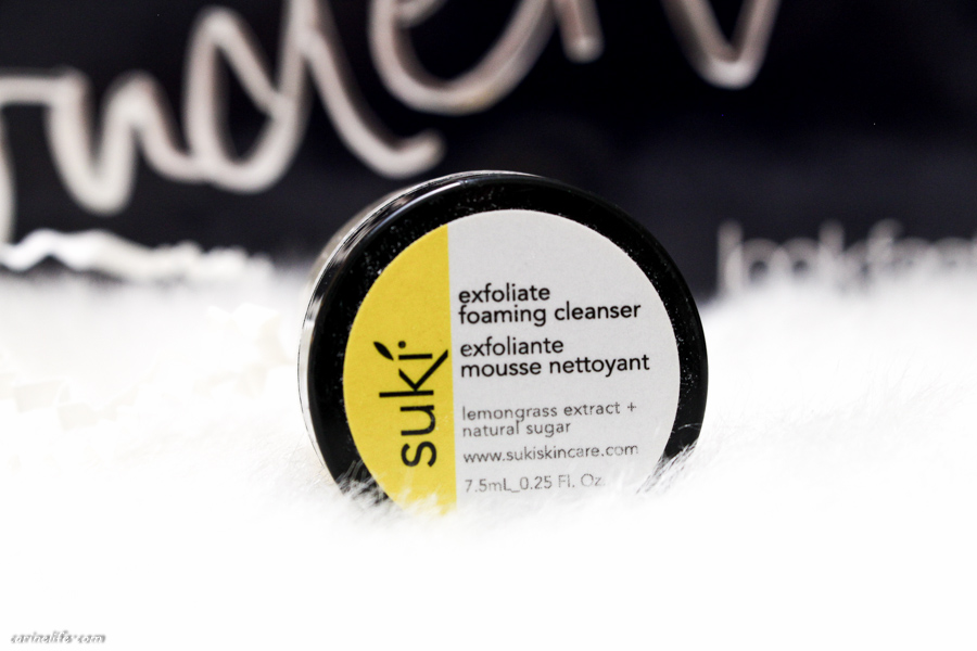 Suki exfoliant mousse nettoyante