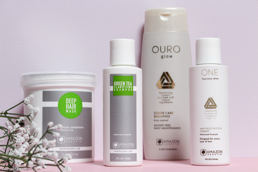 Kit Lissage anti-âge amazon keratin