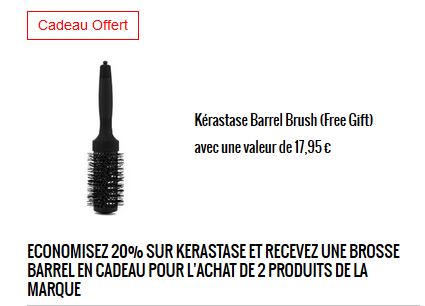 kerastase bon plan