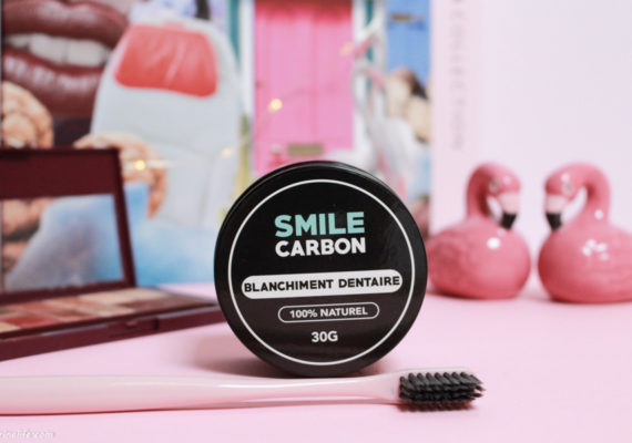 Smile carbon charbon blanchissant dentaire