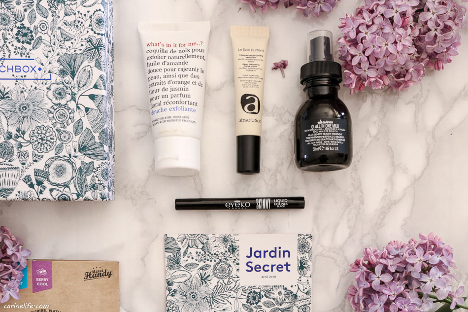 Birchbox avril 2018 contenu