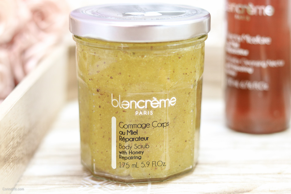 Blancrème gommage corps miel amande