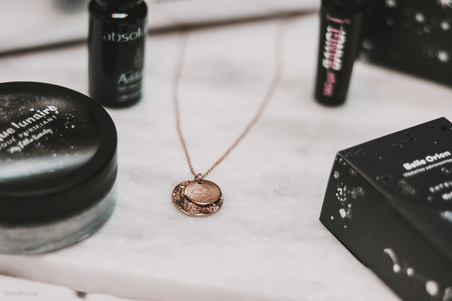 collier médaillon Satellite