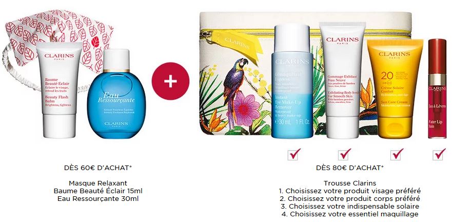 Clarins code promo