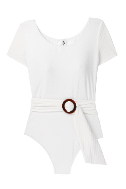 Maillot de bain 1 pièce blanc