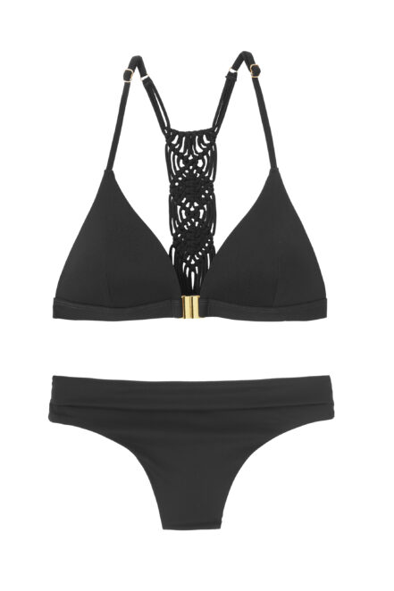 HAUT DE MAILLOT DE BAIN TRIANGLE, DOS TRESSÉ