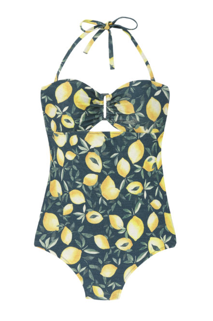  MAILLOT DE BAIN UNE PIÈCE, DOS OUVERT 